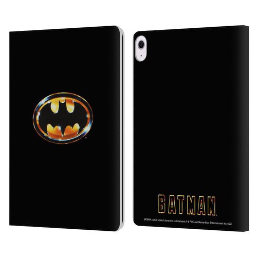 Batman (1989) Key Art Logo Leather Book Wallet Case Cover For Apple iPad Air 13 2024