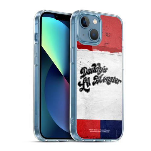 Suicide Squad 2016 Graphics Harley Quinn Costume Soft Gel Case for Apple iPhone 13 Mini & MagSafe