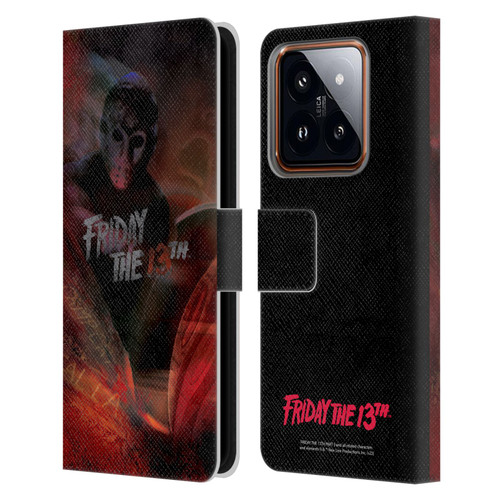 Friday the 13th Part III Key Art Poster Leather Book Wallet Case Cover For Xiaomi 14
