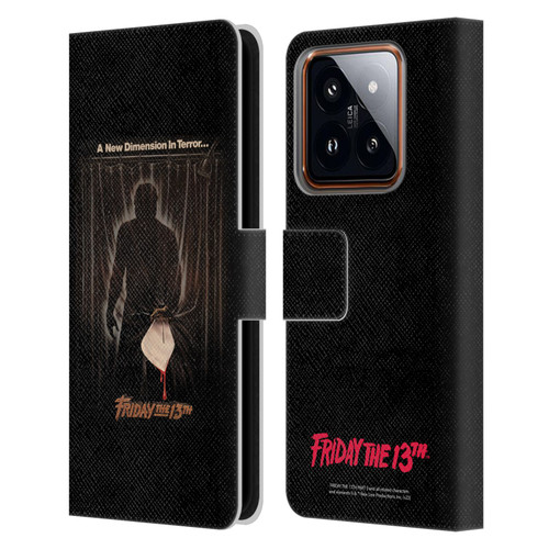 Friday the 13th Part III Key Art Poster 3 Leather Book Wallet Case Cover For Xiaomi 14