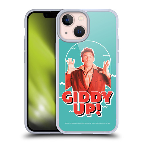 Seinfeld Graphics Giddy Up! Soft Gel Case for Apple iPhone 13 Mini
