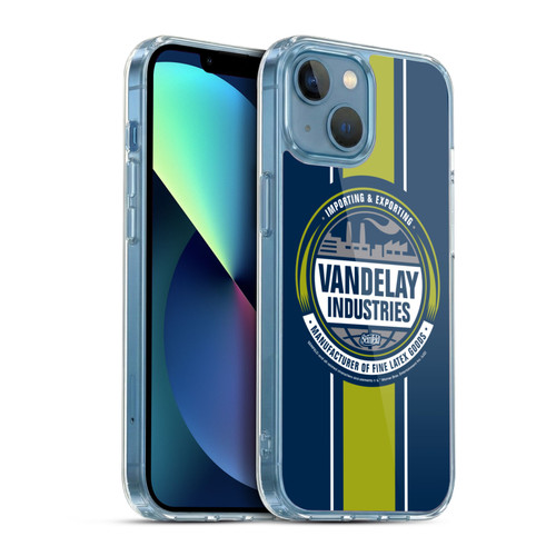 Seinfeld Graphics Vandelay Industries Soft Gel Case for Apple iPhone 13 Mini & MagSafe