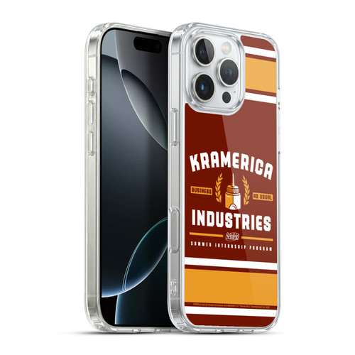 Seinfeld Graphics Kramerica Industries Soft Gel Case for Apple iPhone 16 Pro Max & MagSafe