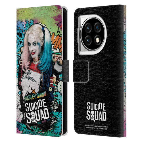 Suicide Squad 2016 Graphics Harley Quinn Poster Leather Book Wallet Case Cover For OPPO OnePlus Ace 3 5G
