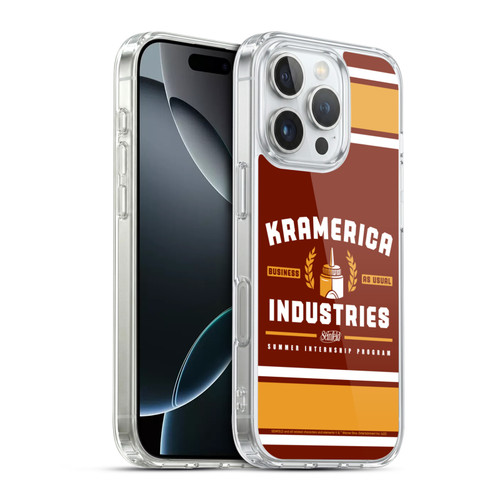 Seinfeld Graphics Kramerica Industries Soft Gel Case for Apple iPhone 16 Pro & MagSafe