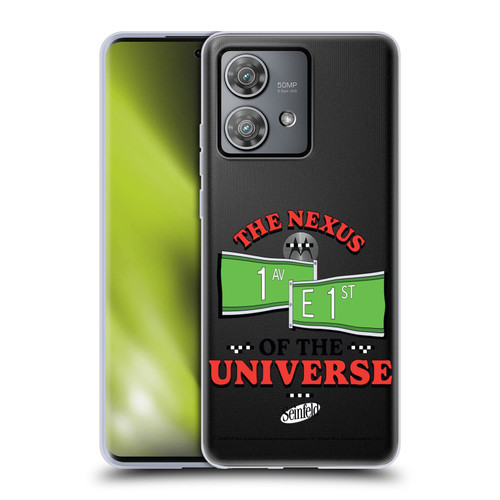 Seinfeld Graphics Nexus Of The Universe Soft Gel Case for Motorola Edge 40 Neo 5G