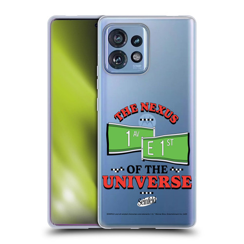 Seinfeld Graphics Nexus Of The Universe Soft Gel Case for Motorola Moto Edge 40 Pro