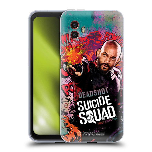 Suicide Squad 2016 Graphics Deadshot Poster Soft Gel Case for Samsung Galaxy Xcover6 Pro/Pro2