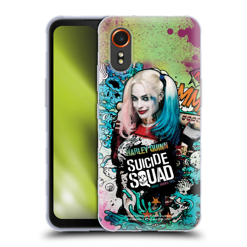 Suicide Squad 2016 Graphics Harley Quinn Poster Soft Gel Case for Samsung Galaxy Xcover7 5G