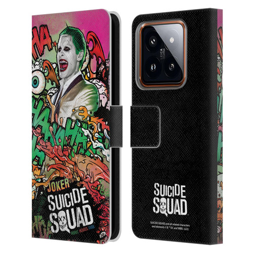 Suicide Squad 2016 Graphics Joker Poster Leather Book Wallet Case Cover For Xiaomi 14