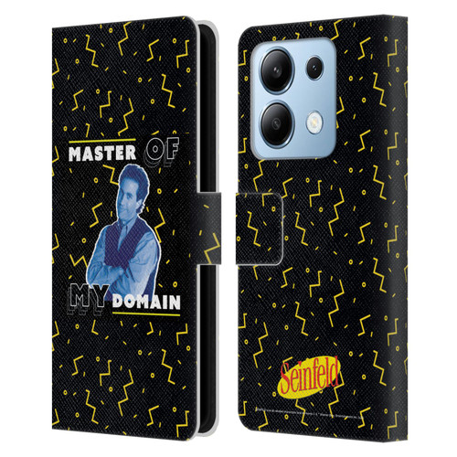 Seinfeld Graphics Master Of My Domain Leather Book Wallet Case Cover For Xiaomi Redmi Note 13/13 Pro 5G