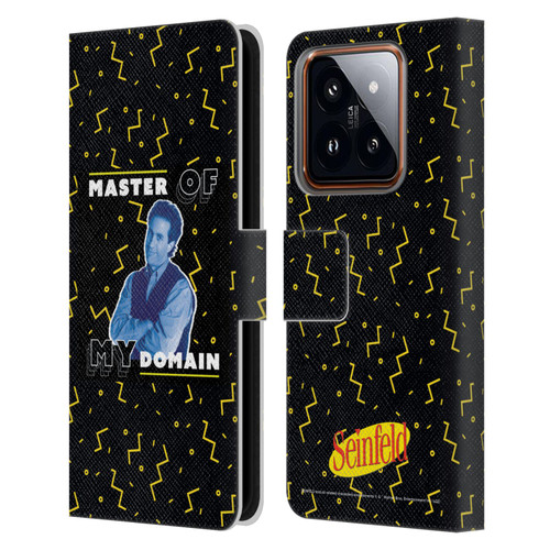 Seinfeld Graphics Master Of My Domain Leather Book Wallet Case Cover For Xiaomi 14