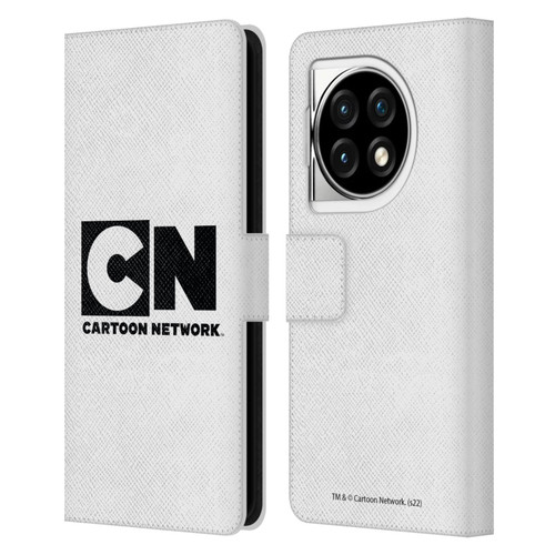 Cartoon Network Logo Plain Leather Book Wallet Case Cover For OPPO OnePlus Ace 3 5G