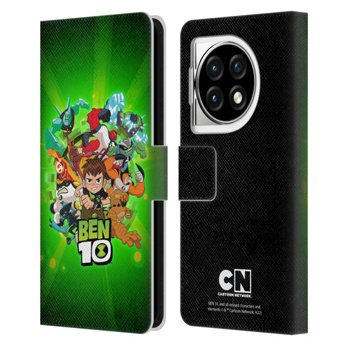 Ben 10: Animated Series Graphics Character Art Leather Book Wallet Case Cover For OPPO OnePlus Ace 3 5G