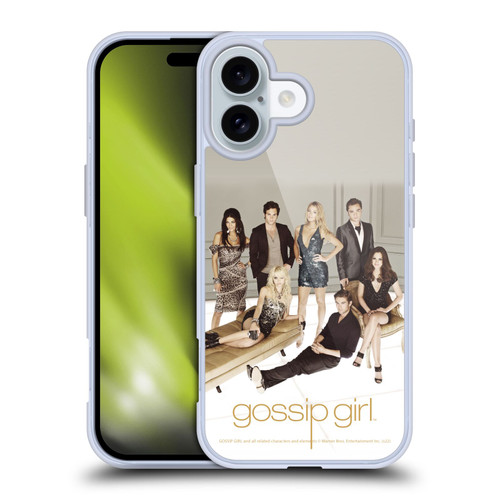 Gossip Girl Graphics Poster Soft Gel Case for Apple iPhone 16
