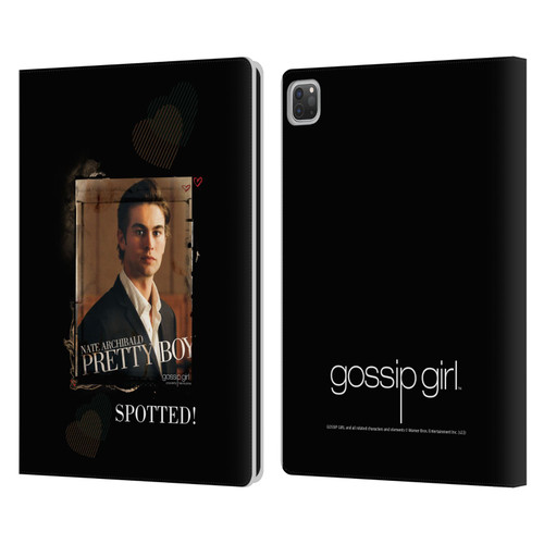 Gossip Girl Graphics Nate Leather Book Wallet Case Cover For Apple iPad Pro 13 M4 2024