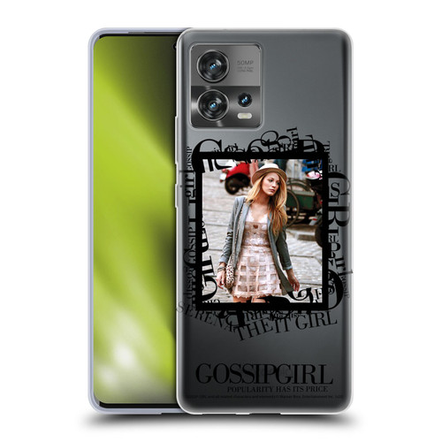 Gossip Girl Graphics Serena Soft Gel Case for Motorola Moto Edge 30 Fusion