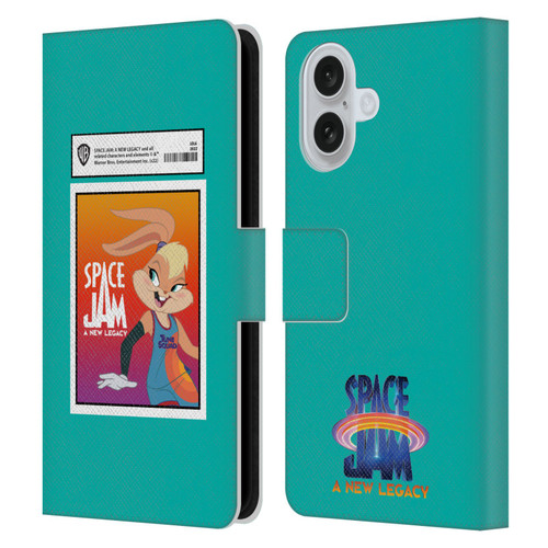 Space Jam: A New Legacy Graphics Lola Card Leather Book Wallet Case Cover For Apple iPhone 16