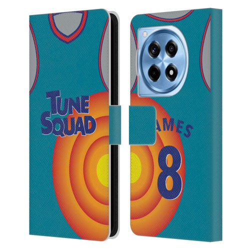 Space Jam: A New Legacy Graphics Jersey Leather Book Wallet Case Cover For OnePlus 12R