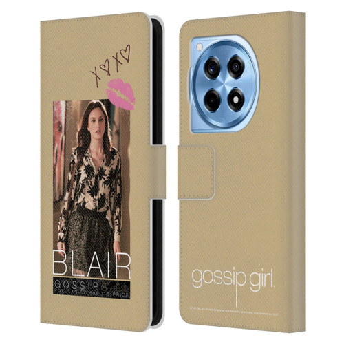 Gossip Girl Graphics Blair Leather Book Wallet Case Cover For OnePlus 12R