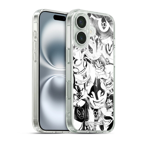 Ben 10: Ultimate Alien Graphics Ultimate Forms Soft Gel Case for Apple iPhone 16 & MagSafe