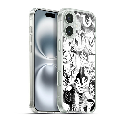 Ben 10: Ultimate Alien Graphics Ultimate Forms Soft Gel Case for Apple iPhone 16 Plus & MagSafe