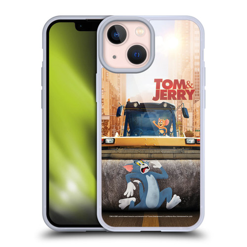 Tom And Jerry Movie (2021) Graphics Rolling Soft Gel Case for Apple iPhone 13 Mini