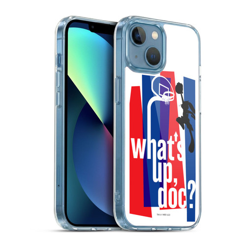 Space Jam (1996) Graphics What's Up Doc? Soft Gel Case for Apple iPhone 13 Mini & MagSafe