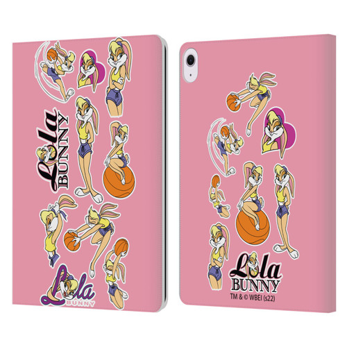 Space Jam (1996) Graphics Lola Bunny Leather Book Wallet Case Cover For Apple iPad Air 13 2024