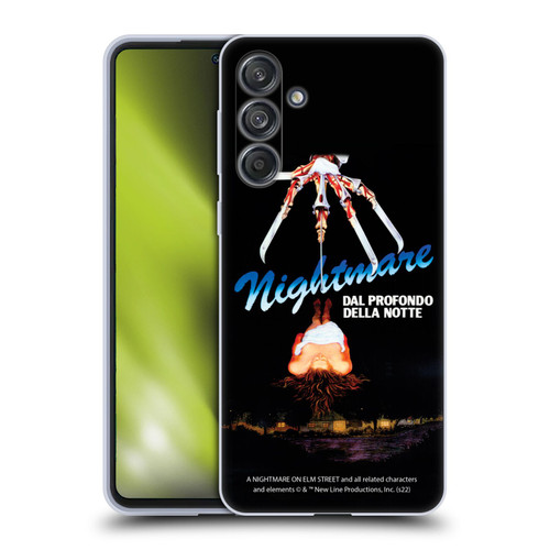 A Nightmare On Elm Street (1984) Graphics Nightmare Soft Gel Case for Samsung Galaxy M55 5G