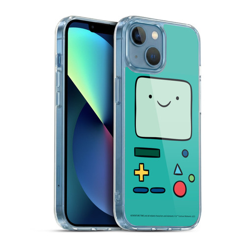 Adventure Time Graphics BMO Soft Gel Case for Apple iPhone 13 Mini & MagSafe