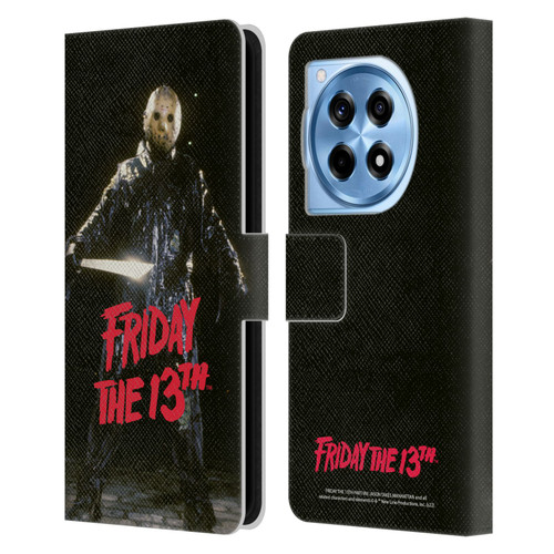 Friday the 13th Part VIII Jason Takes Manhattan Graphics Jason Voorhees Leather Book Wallet Case Cover For OnePlus 12R
