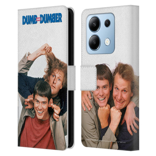 Dumb And Dumber Key Art Characters 1 Leather Book Wallet Case Cover For Xiaomi Redmi Note 13/13 Pro 5G