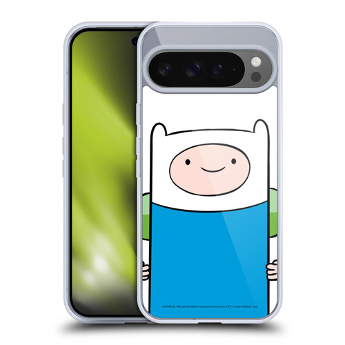 Adventure Time Graphics Finn The Human Soft Gel Case for Google Pixel 9 Pro XL