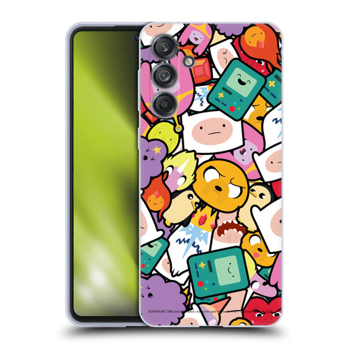 Adventure Time Graphics Pattern Soft Gel Case for Samsung Galaxy M55 5G