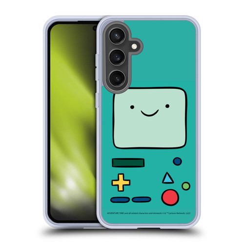 Adventure Time Graphics BMO Soft Gel Case for Samsung Galaxy S24 FE & MagSafe