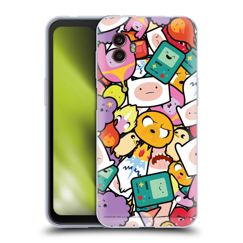 Adventure Time Graphics Pattern Soft Gel Case for Samsung Galaxy Xcover6 Pro/Pro2