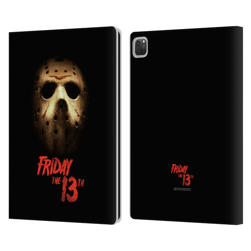 Friday the 13th 2009 Graphics Jason Voorhees Poster Leather Book Wallet Case Cover For Apple iPad Pro 13 M4 2024