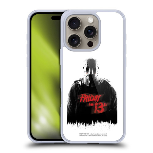 Friday the 13th 2009 Graphics Jason Voorhees Key Art Soft Gel Case for Apple iPhone 16 Pro & MagSafe
