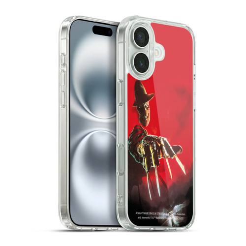 A Nightmare On Elm Street: Freddy's Dead Graphics Poster 2 Soft Gel Case for Apple iPhone 16 Plus & MagSafe