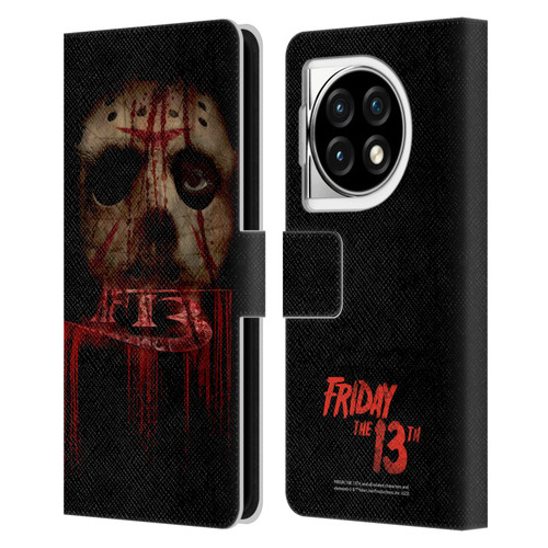 Friday the 13th 2009 Graphics Jason Voorhees Leather Book Wallet Case Cover For OPPO OnePlus Ace 3 5G