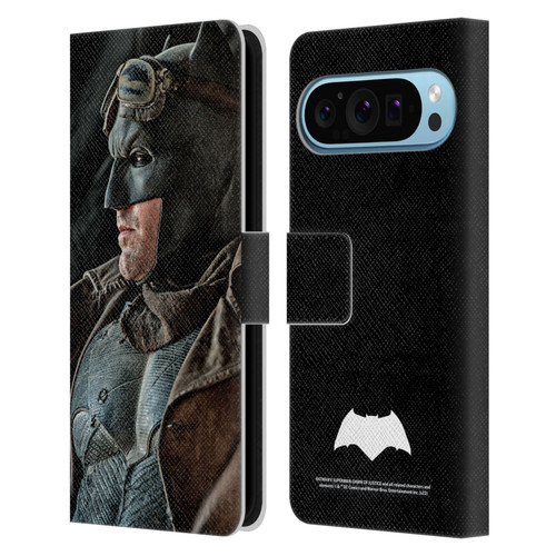 Batman V Superman: Dawn of Justice Graphics Batman Leather Book Wallet Case Cover For Google Pixel 9 / Pixel 9 Pro