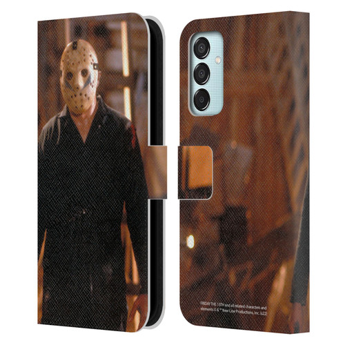 Friday the 13th: A New Beginning Graphics Jason Voorhees Leather Book Wallet Case Cover For Samsung Galaxy M15/F15 5G