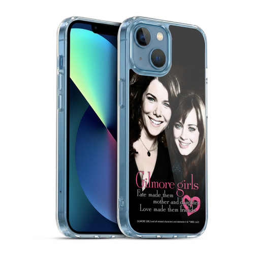Gilmore Girls Graphics Fate Made Them Soft Gel Case for Apple iPhone 13 Mini & MagSafe