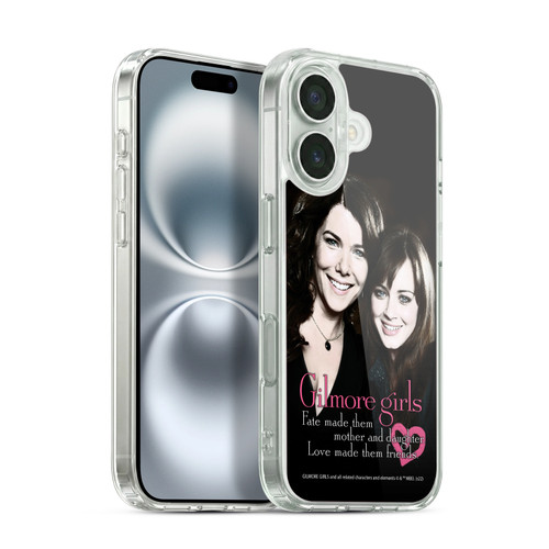 Gilmore Girls Graphics Fate Made Them Soft Gel Case for Apple iPhone 16 & MagSafe