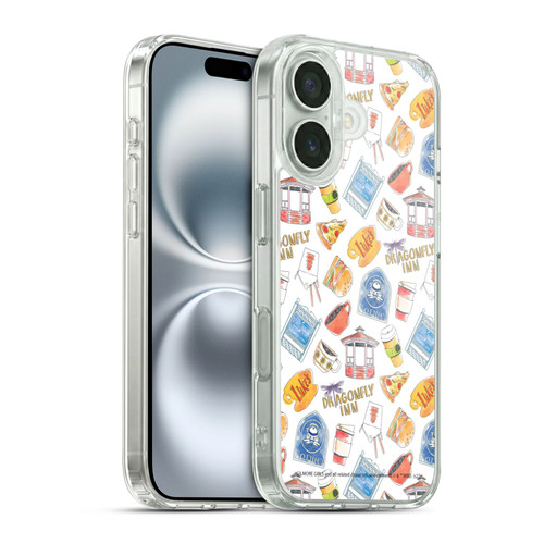 Gilmore Girls Graphics Icons Soft Gel Case for Apple iPhone 16 & MagSafe