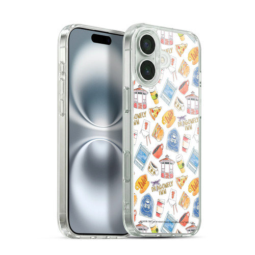 Gilmore Girls Graphics Icons Soft Gel Case for Apple iPhone 16 Plus & MagSafe