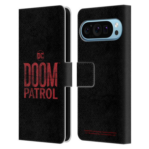 Doom Patrol Graphics Logo Leather Book Wallet Case Cover For Google Pixel 9 / Pixel 9 Pro