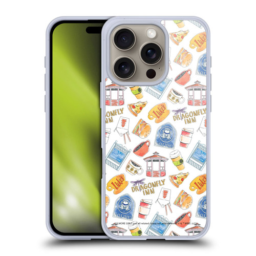 Gilmore Girls Graphics Icons Soft Gel Case for Apple iPhone 16 Pro