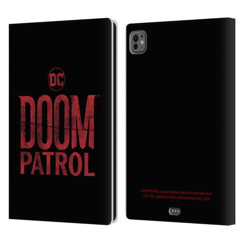 Doom Patrol Graphics Logo Leather Book Wallet Case Cover For Apple iPad Pro 11 M4 2024